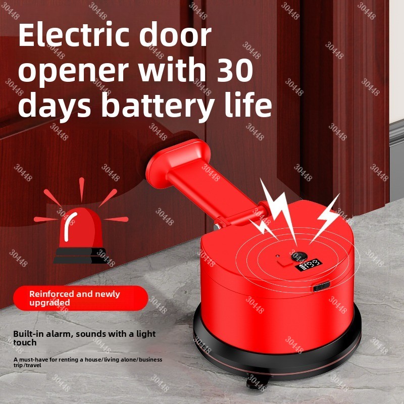 Home Security Alarm - ตัวล็อคประตูแบบพกพาพร้อมสัญญาณเตือนภัย สำหรับการเดินทาง โรงแรม บ้าน ป้องกันการโจรกรรม