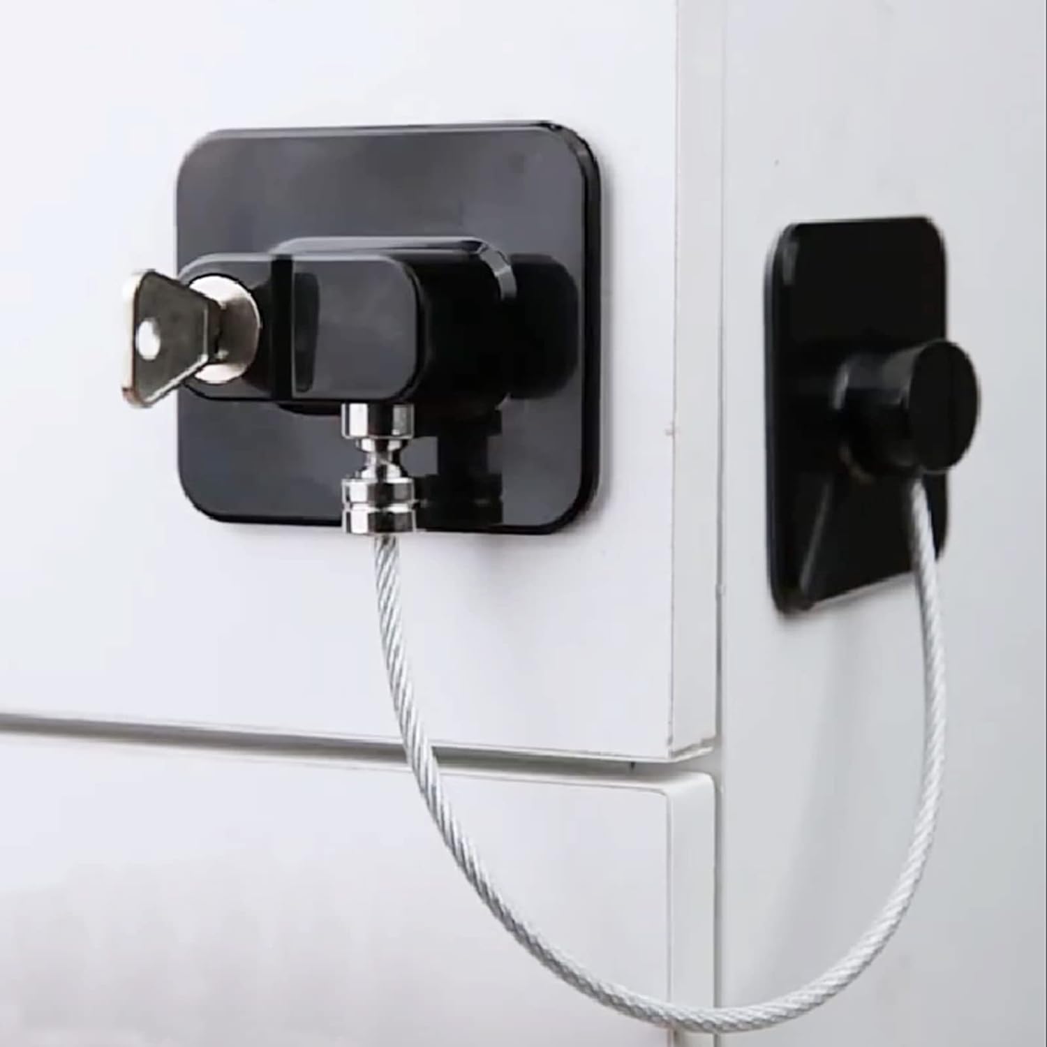 Home Security Essential - เด็กความปลอดภัยล็อค Home Security ป้องกันประตูหน้าต่างล็อคกุญแจเด็ก Baby Care