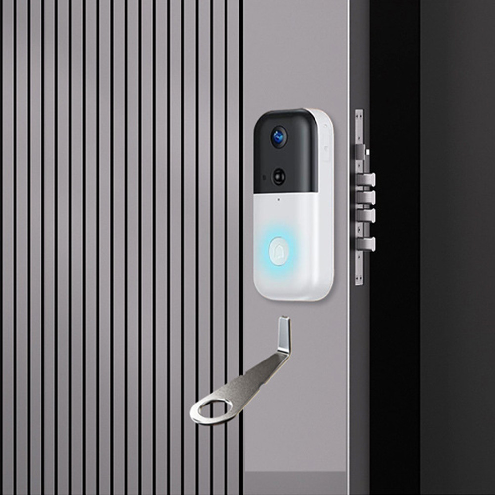 Home Security Essential - กุญแจวิดีโอดอร์เบลล์สีเงินสำหรับกล้องวงจรปิด เครื่องมือถอดที่ปลอดภัย อุปกรณ์เปิดสแตนเลส อะไหล่สมาร์ทโฮม