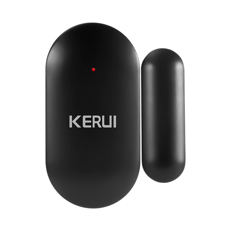 Home Security Systems Wireless - Kerui เซ็นเซอร์ประตู MC11 433MHz เครื่องตรวจจับแม่เหล็กหน้าต่างไร้สายสำหรับ W202