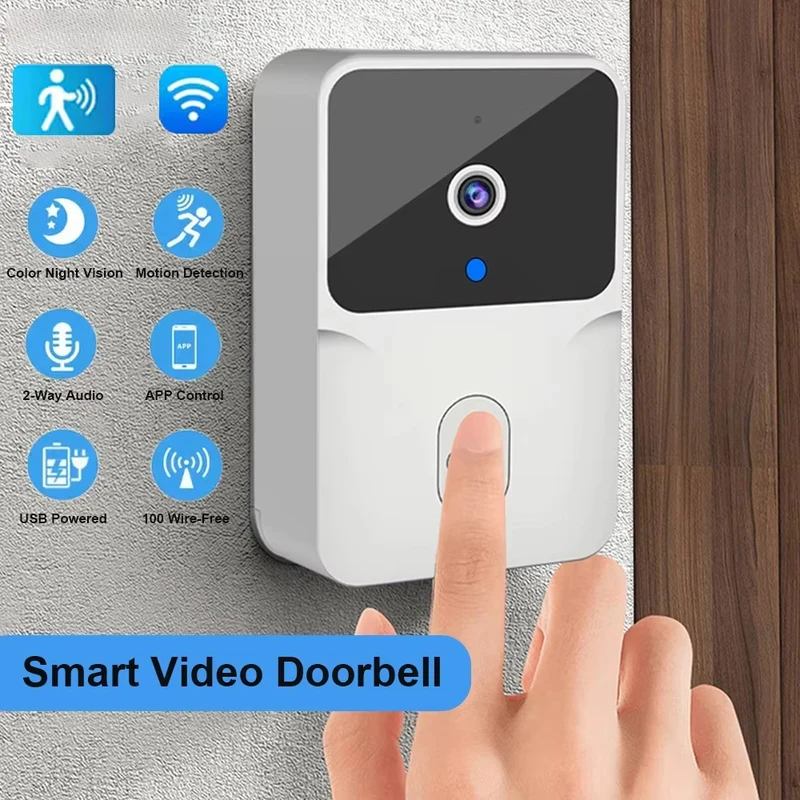 Home Security Diy - สมาร์ทโฮม ไวไฟ วิดีโอ ดอร์เบลล์ โทรศัพท์ไร้สาย ระบบอินเตอร์คอมสองทาง