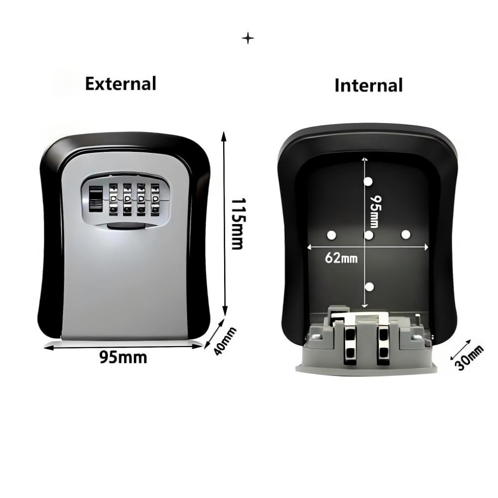 กล่องล็อคกุญแจแบบติดผนัง รหัสผ - Home Security Essential บทวิจารณ์และราคา