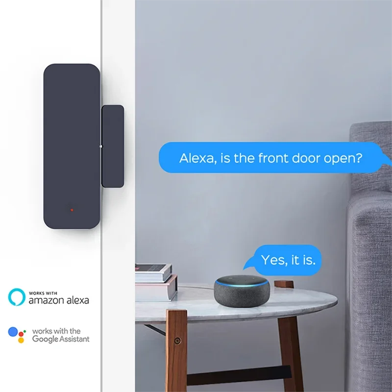 Tuya ZigBee เซ็นเซอร์ประตูทางเ - Home Security With Ai บทวิจารณ์และราคา