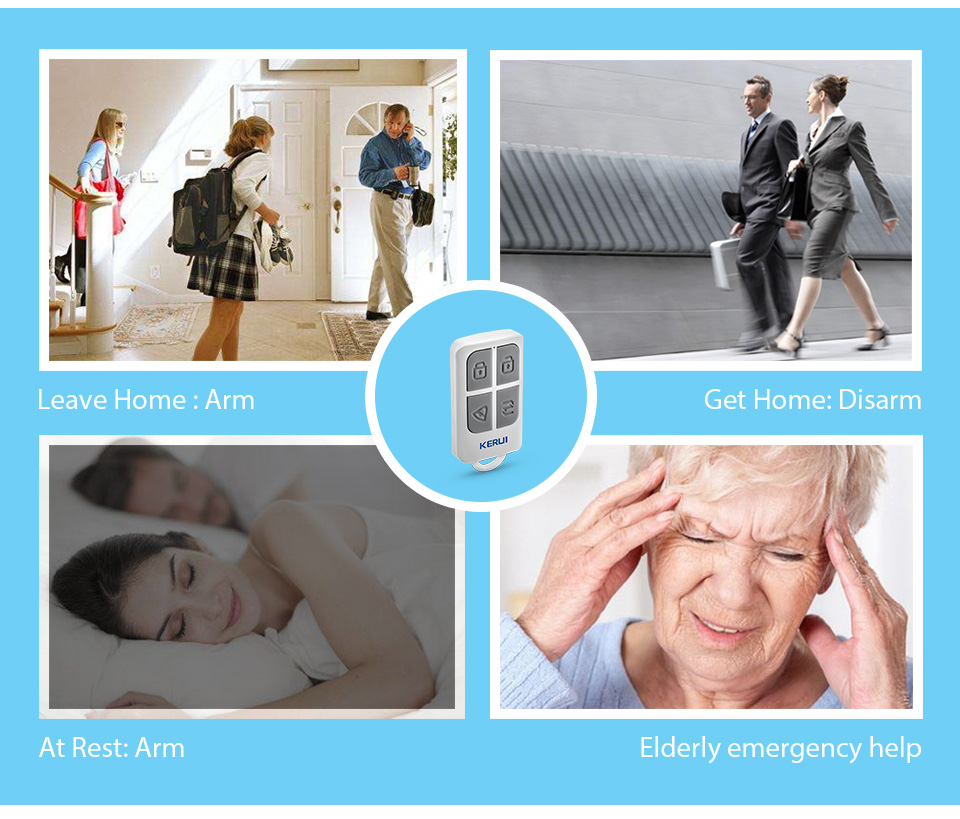 KERUI ไร้สายประสิทธิภาพสูงรีโม - Home Security With Ai บทวิจารณ์และราคา