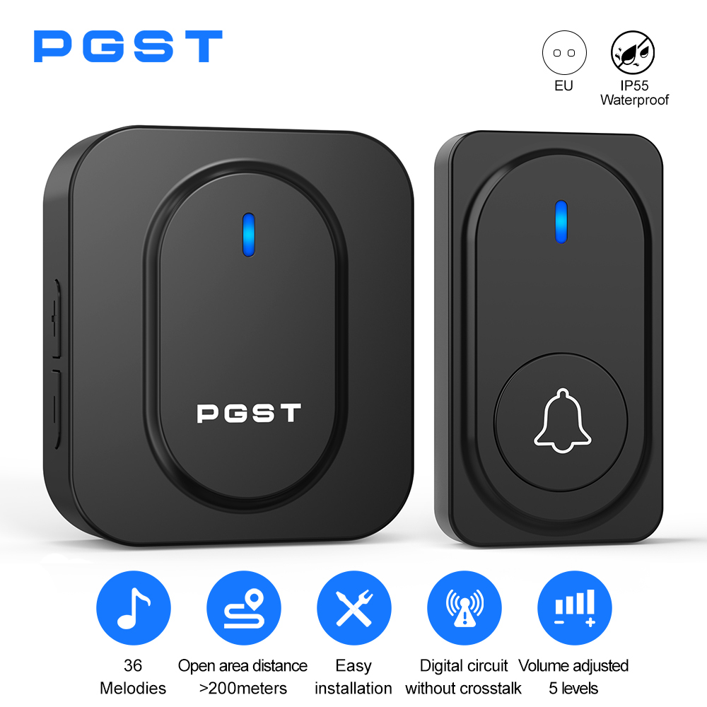 PGST กริ่งประตูไร้สาย 36 เสียง - Home Security Diy บทวิจารณ์และราคา