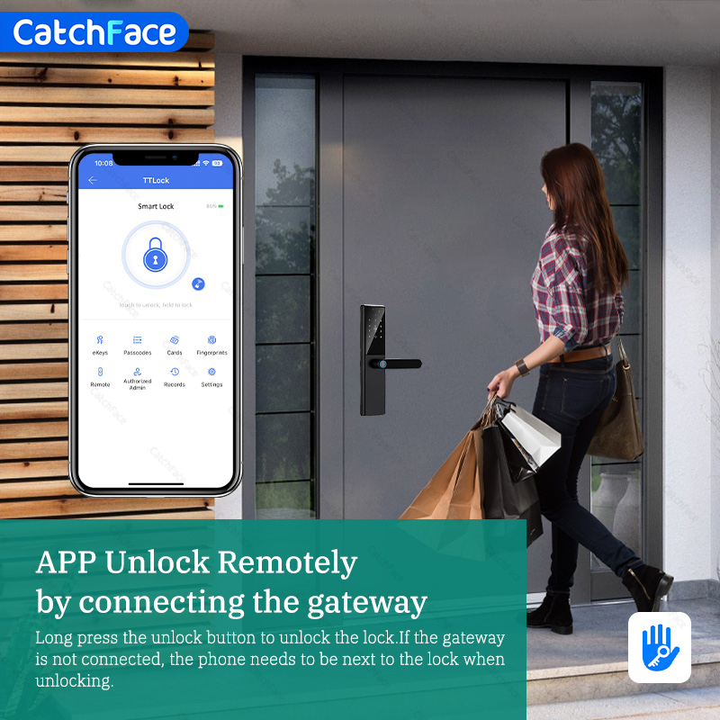 บลูทูธลายนิ้วมือประตูล็อค TTLo - Home Security Essential บทวิจารณ์และราคา