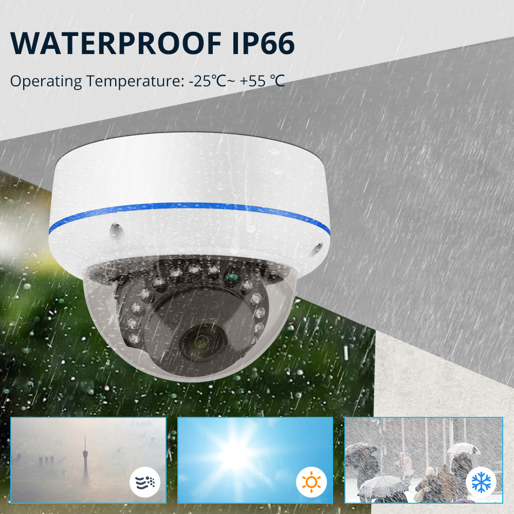 8CH 5MP POE กล้องรักษาความปลอด - Home Security Video Recording Systems บทวิจารณ์และราคา