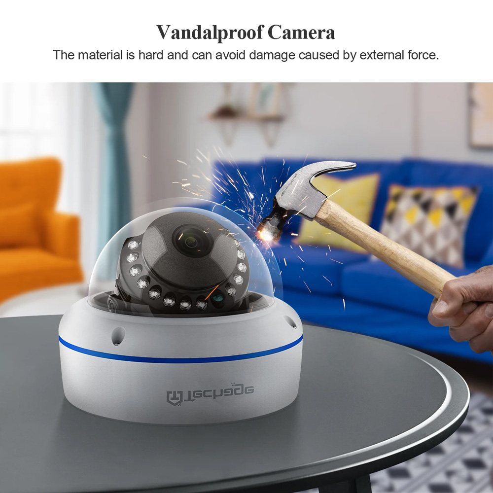 8CH 5MP POE กล้องรักษาความปลอด - Home Security Video Recording Systems บทวิจารณ์และราคา