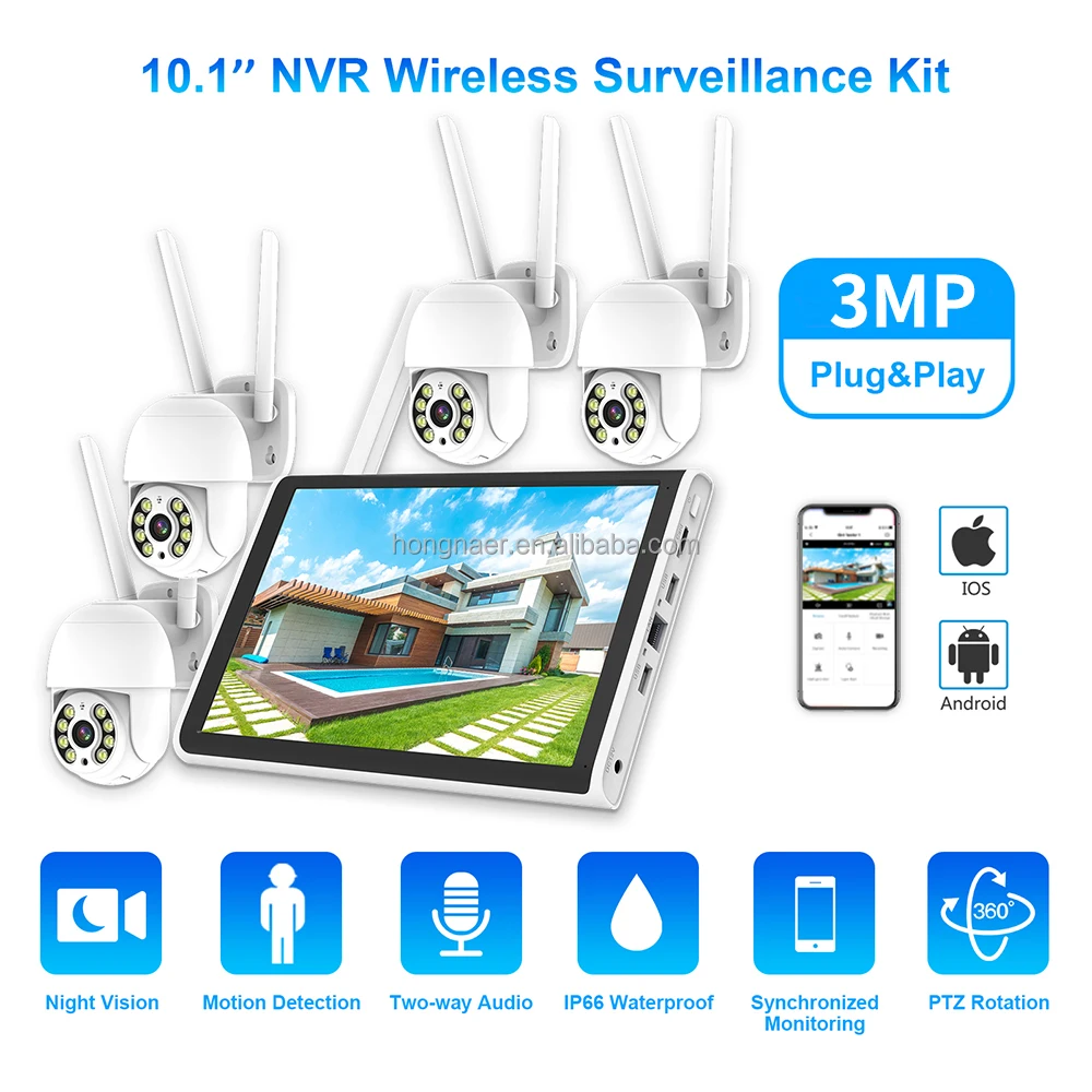 ชุดกล้องวงจรปิดไร้สาย 2026 Hon - Home Security Systems Wireless บทวิจารณ์และราคา