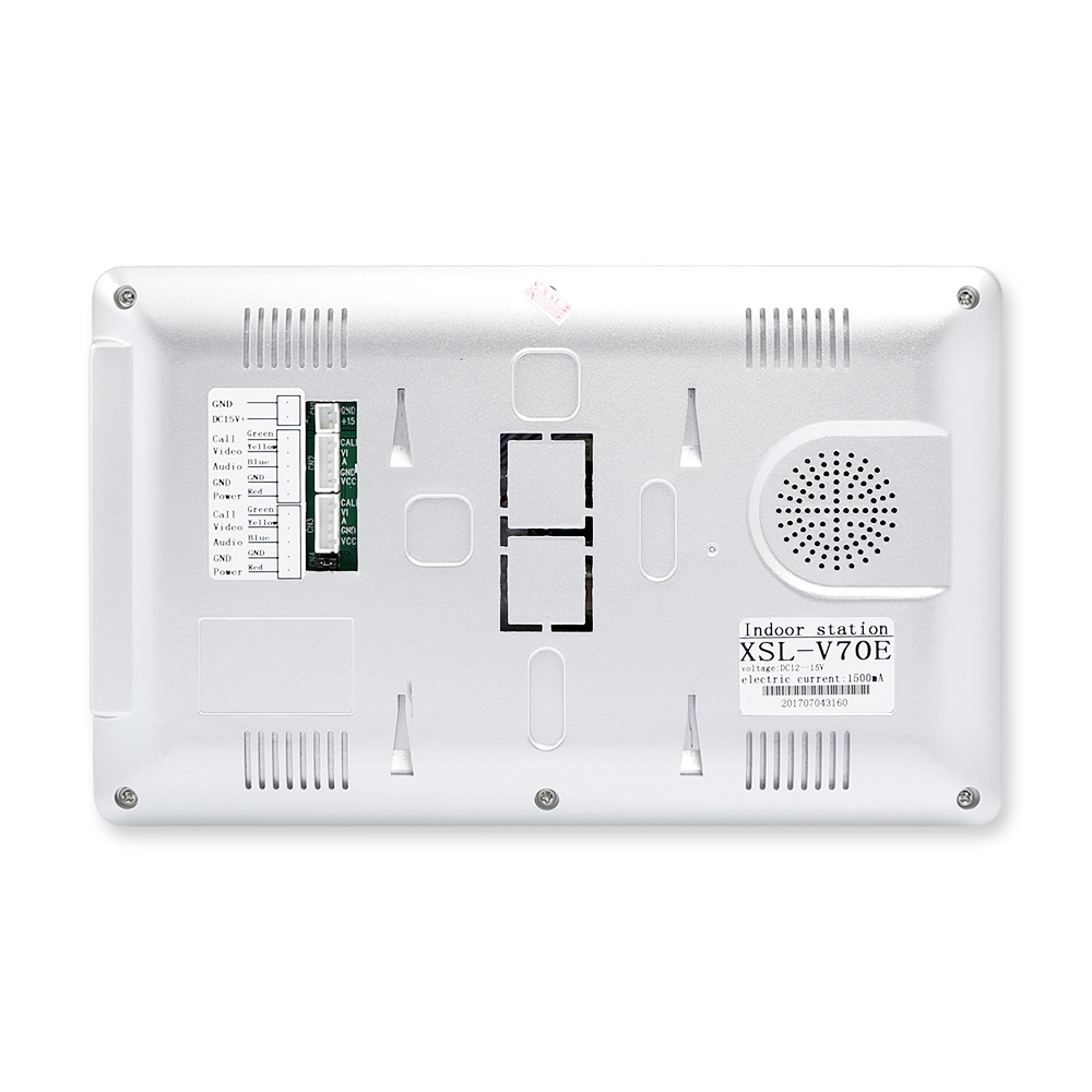 ระบบอินเตอร์คอมวิดีโอแบบ 4 สาย - Home Security Monitoring System บทวิจารณ์และราคา