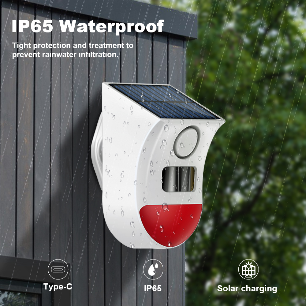 ทูยา ซิกบีไซเรนพลังงานแสงอาทิต - Home Security With Ai บทวิจารณ์และราคา