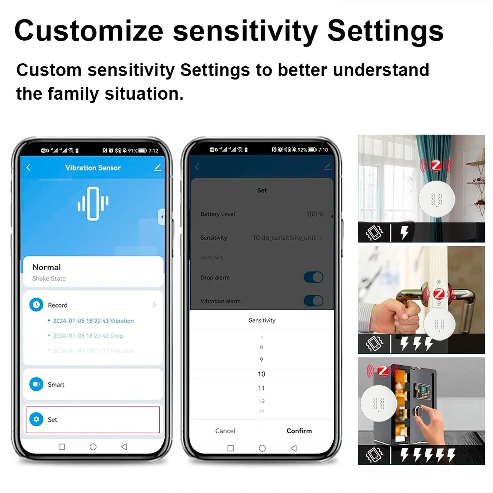 ทูยา ซิกบีสมาร์ทเซ็นเซอร์ตรวจจ - Home Security Alarm บทวิจารณ์และราคา