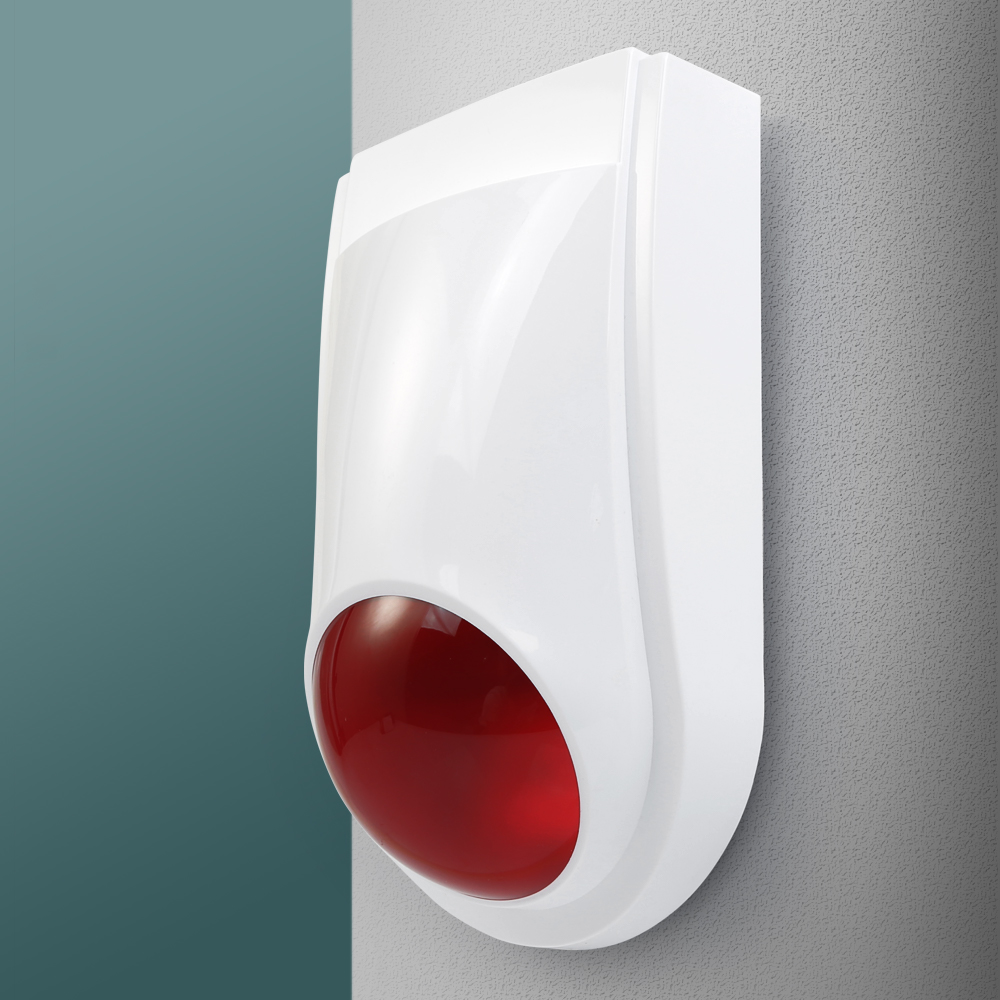 ไซเรนแฟลชไร้สาย E6 กลางแจ้งและ - Home Security With Ai บทวิจารณ์และราคา