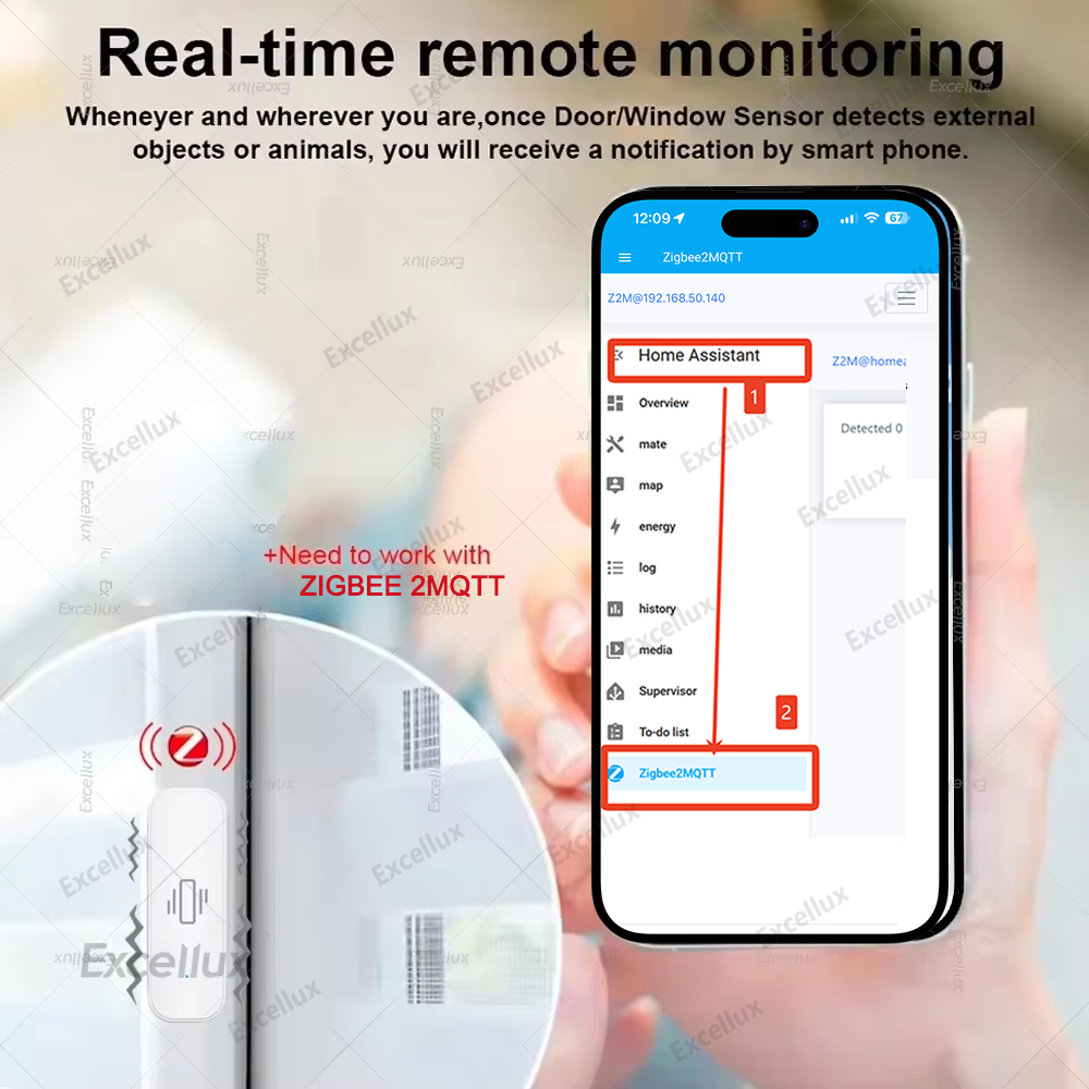 Zigbee สมาร์ทเซ็นเซอร์การสั่นส - Home Security Alarm บทวิจารณ์และราคา