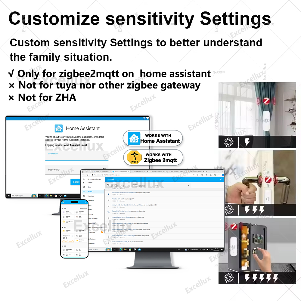 Zigbee สมาร์ทเซ็นเซอร์การสั่นส - Home Security Alarm บทวิจารณ์และราคา