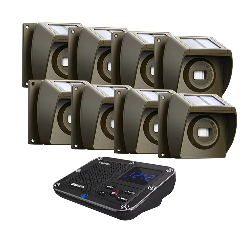 ระบบเตือนภัยไร้สายพลังงานแสงอา - Home Security Systems Wireless บทวิจารณ์และราคา