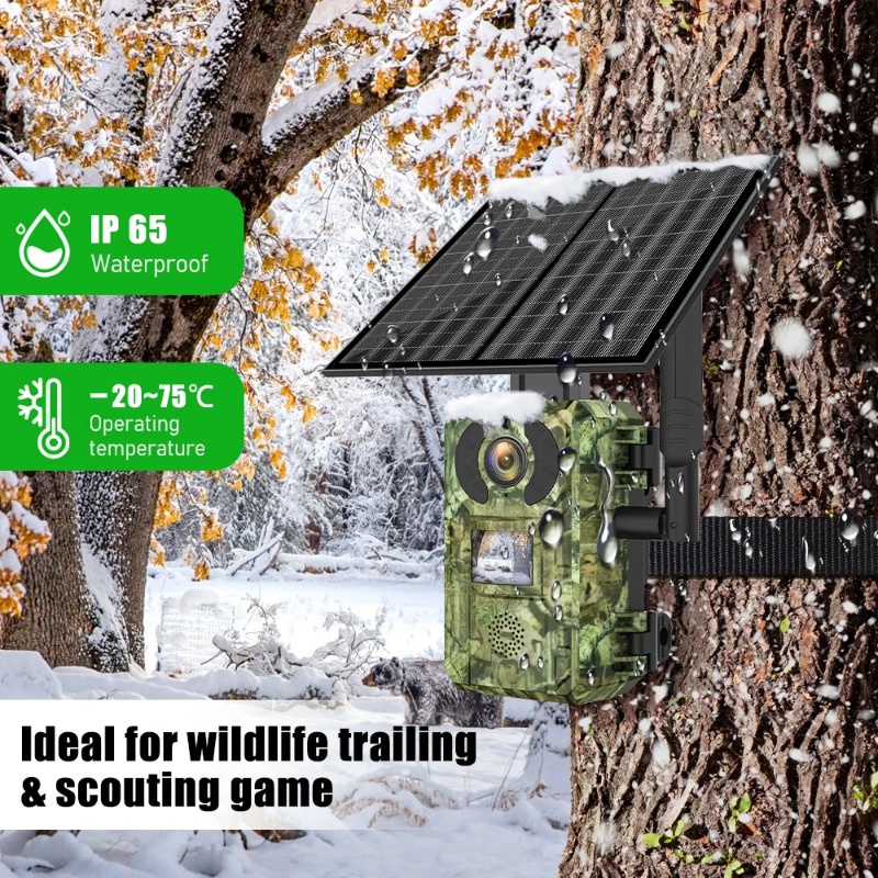 กล้องติดตามสัตว์ป่า 4G ซิมการ์ - Home Security Game บทวิจารณ์และราคา