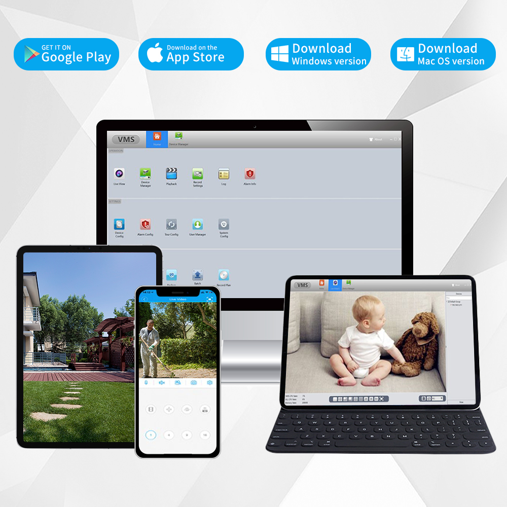 8MP 4K Ai Face Detection ระบบก - Home Security Video Recording Systems บทวิจารณ์และราคา