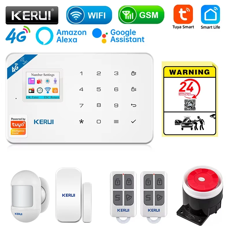 KERUI Security Alarm System ชุ - Home Security Diy บทวิจารณ์และราคา