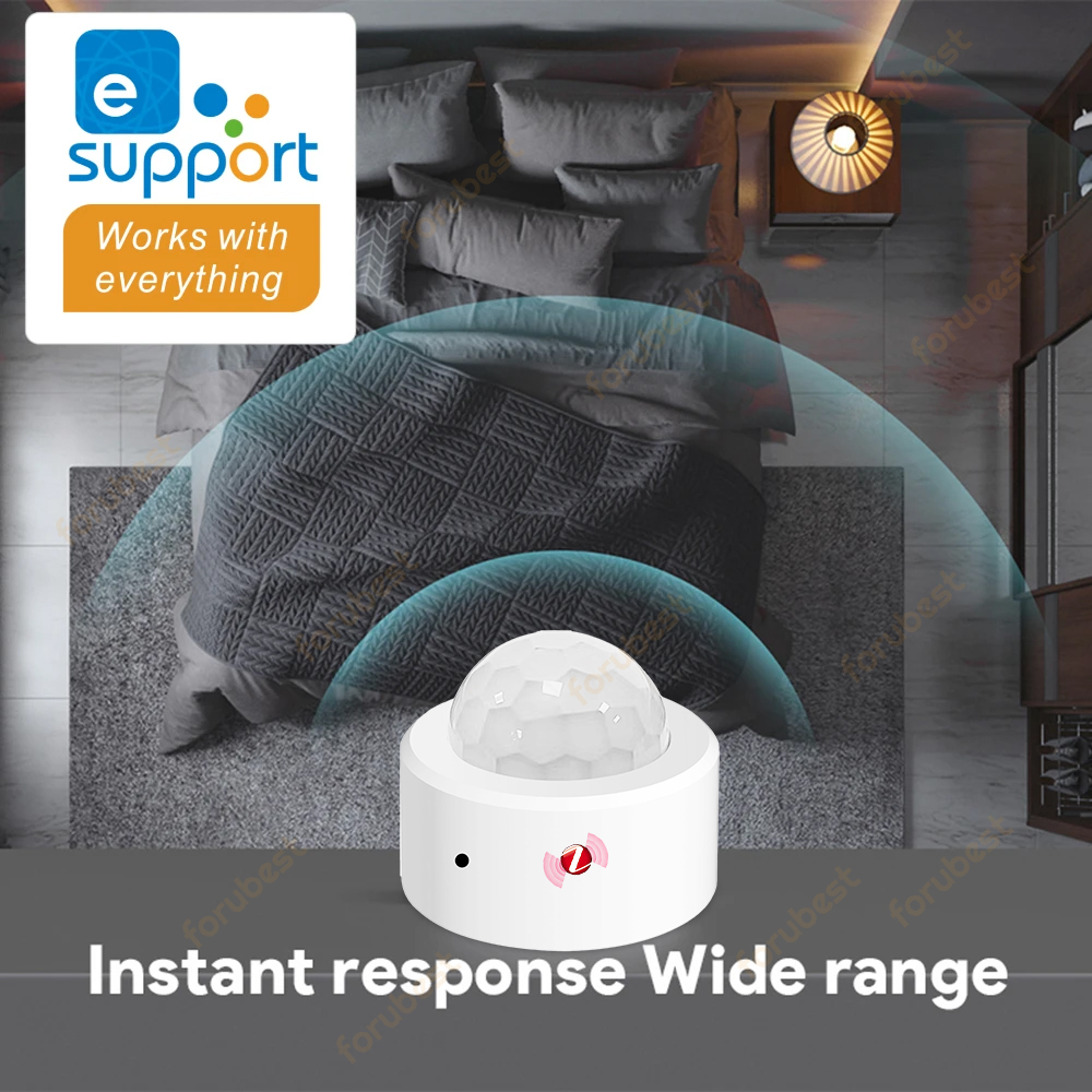 Zigbee 3.0 Human Motion Sensor - Home Security Alarm บทวิจารณ์และราคา