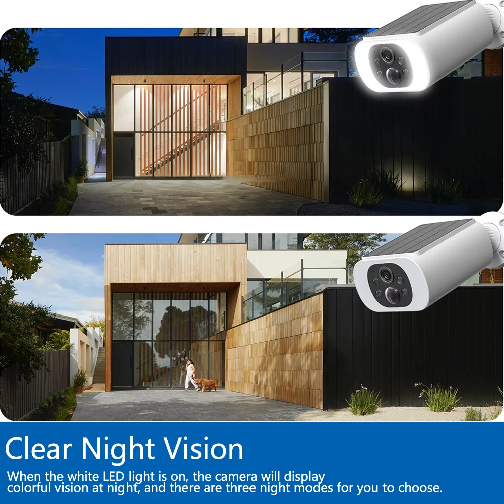 กล้องวงจรปิดพลังงานแสงอาทิตย์  - Home Security Systems Wireless บทวิจารณ์และราคา