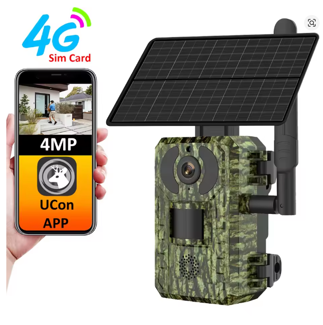 กล้องติดตามสัตว์ป่า 4G ซิมการ์ - Home Security Game บทวิจารณ์และราคา