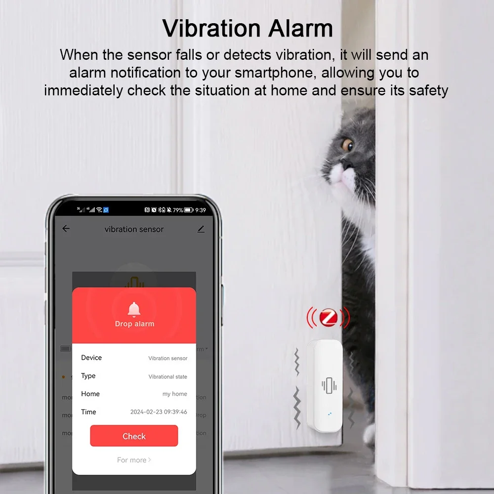 Tuya เซ็นเซอร์ตรวจจับการสั่นสะ - Home Security Alarm บทวิจารณ์และราคา