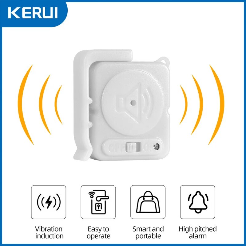 เซ็นเซอร์สัญญาณเตือนการสั่นสะเ - Home Security Alarm บทวิจารณ์และราคา